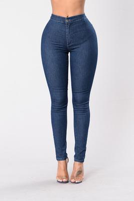 Women Ripped Denim Skinny Jeans