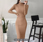 Women's Slim-fit Hip-wrapped Dress