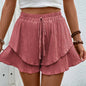 Women's Casual Double Circle Short