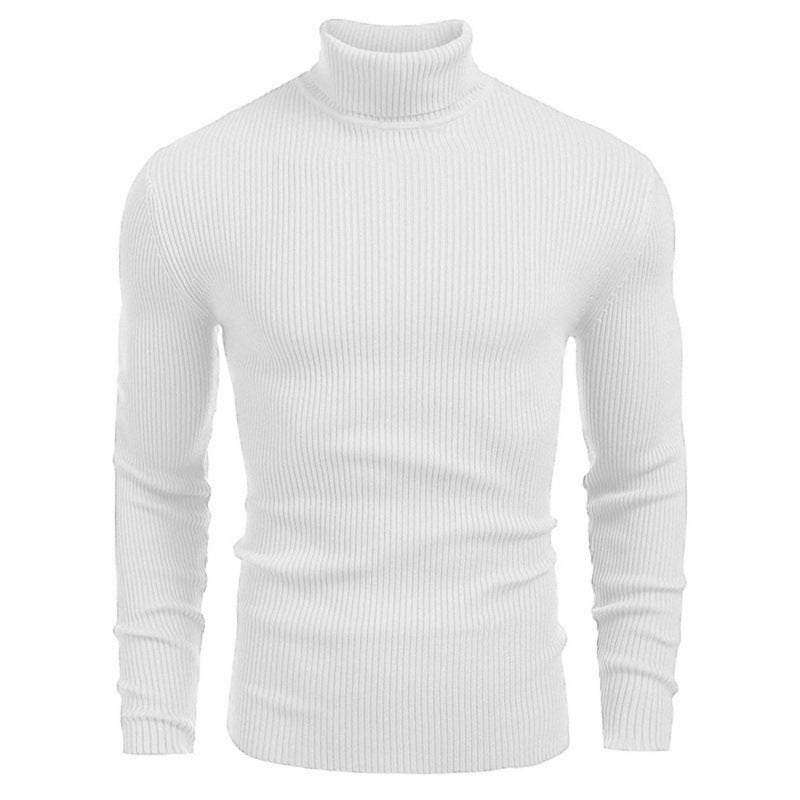 Men's Slim-fit Turtleneck Long-sleeved Shirt