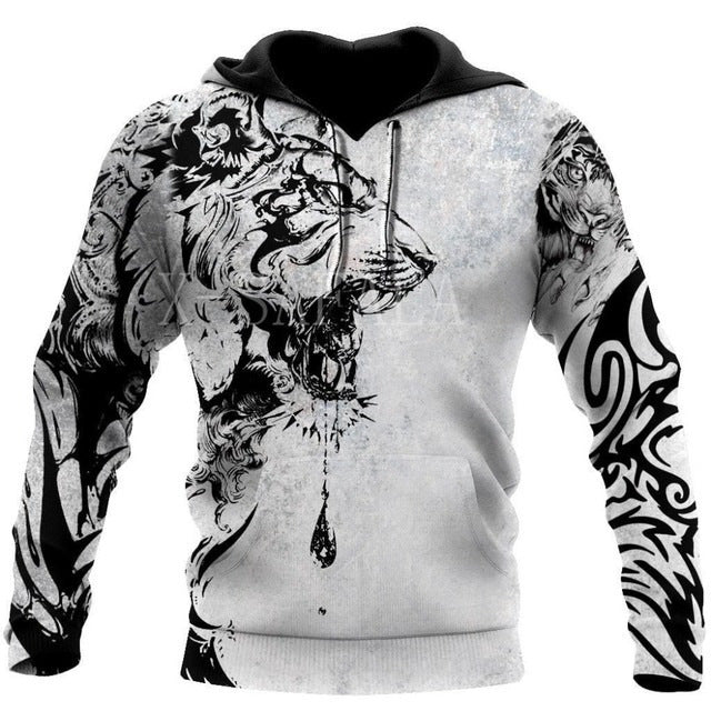 3D Sports Leisure Hoodie