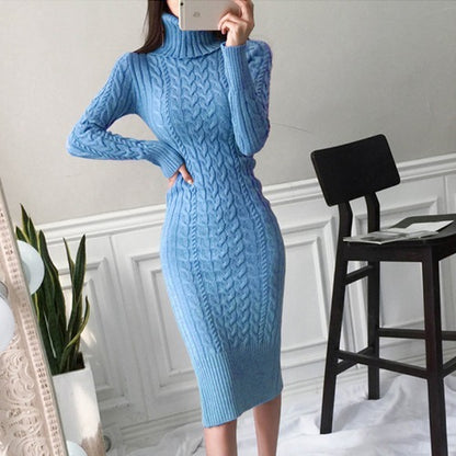 Women's Slim-fit Hip-wrapped Dress