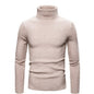 Men's Slim-fit Turtleneck Long-sleeved Shirt