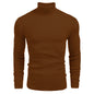 Men's Slim-fit Turtleneck Long-sleeved Shirt