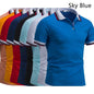 Men's  Casual Lapel Polo Shirt