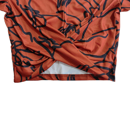 Women's Tiger Print Top