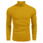 Men's Slim-fit Turtleneck Long-sleeved Shirt